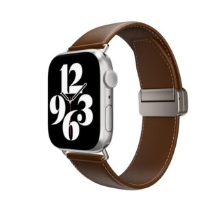 SwitchEasy Classic Apple Watch 42mm / 41mm / 40mm / 38mm bőr szíj - barna