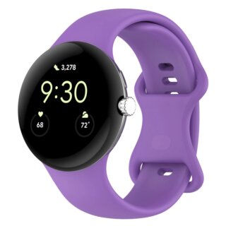 Bizon Watch Silicone Google Pixel Watch 3 45mm szilikon szíj - lila