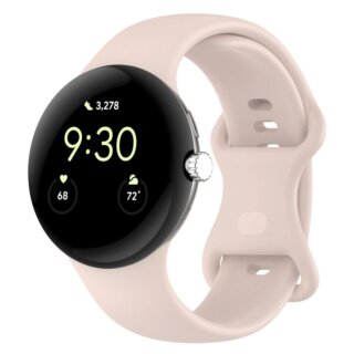 Bizon Watch Silicone Google Pixel Watch 3 45mm szilikon szíj - rózsaszín