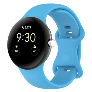 Bizon Watch Silicone Google Pixel Watch 3 / Watch 2 / Watch 1 41mm szilikon szíj - kék