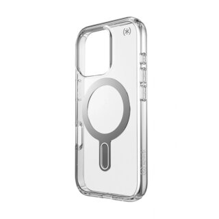 Speck Presidio Perfect-Clear ClickLock MagSafe iPhone 16 Pro ütésálló szilikon hátlap tok - átlátszó