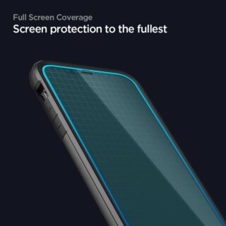 Spigen GLAS.tR Slim HD Full Cover iPhone 12 Pro Max teljes kijelzővédő üvegfólia