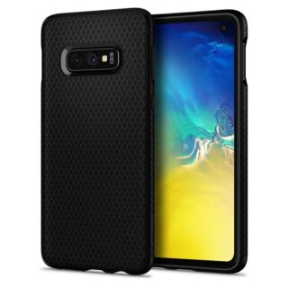 Spigen Liquid Air Samsung Galaxy S10E szilikon hátlap tok - fekete