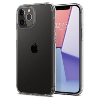 Spigen Ultra Hybrid iPhone 12 / 12 Pro ütésálló tok - átlátszó