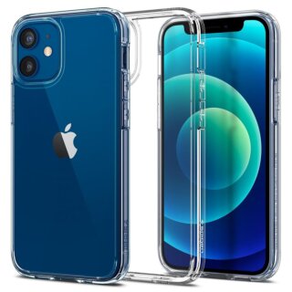 Spigen Ultra Hybrid iPhone 12 mini ütésálló tok - átlátszó