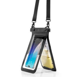 Spigen A603 univerzális vízálló tok - fekete