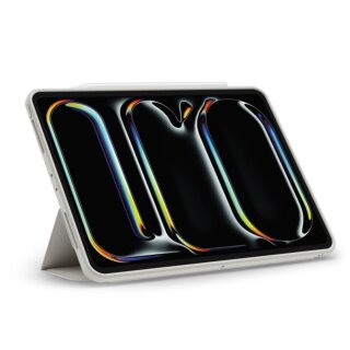 Spigen Air Skin Pro OneTap iPad Pro 13" (2024) kinyitható tok ceruzatartóval - szürke