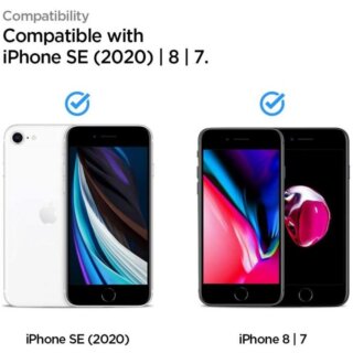 Spigen AlignMaster Full Cover iPhone SE (2022/2020) / 8 / 7 teljes kijelzővédő üvegfólia + felhelyező