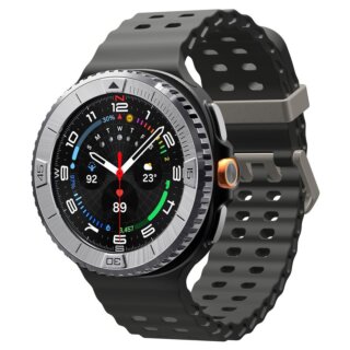 Spigen Bezel Tune Pilot Samsung Galaxy Watch 8 Classic 46mm acél védőkeret - ezüst
