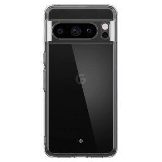 Spigen Caseology Capella Google Pixel 8 Pro kemény hátlap tok kitámasztóval - átlátszó