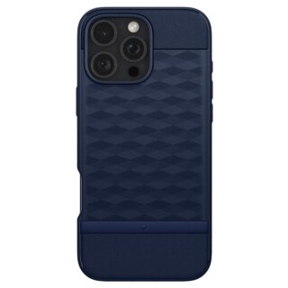 Spigen Caseology Parallax MagSafe iPhone 16 Pro ütésálló szilikon hátlap tok - kék