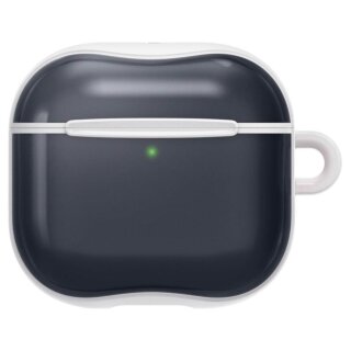 Spigen Classic C1 Apple AirPods 4 kemény tok + karabíner - szürke