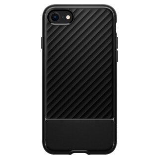 Spigen Core Armor iPhone SE (2022/2020) / 8 / 7 szilikon hátlap tok - fekete