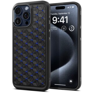 Spigen Cryo Armor iPhone 15 Pro Max kemény hátlap tok - kék