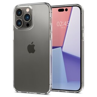 Spigen Crystal Flex iPhone 14 Pro szilikon hátlap tok - átlátszó