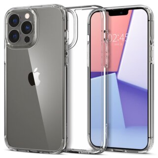 Spigen Crystal Hybrid iPhone 13 Pro Max kemény hátlap tok - átlátszó