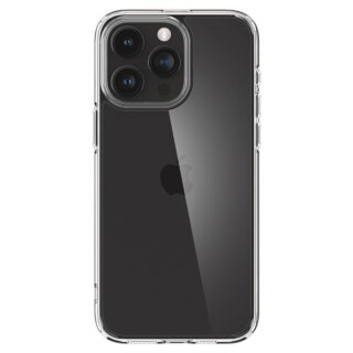 Spigen Crystal Hybrid iPhone 15 Pro kemény hátlap tok - átlátszó