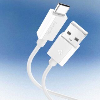 Spigen EB6020AC Essential USB-C - USB-A kábel 60W - 200cm - fehér