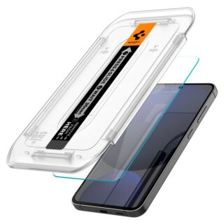 Spigen Glass.tR EZ Fit Samsung Galaxy S24 FE kijelzővédő üvegfólia felhelyezőkerettel - 2db