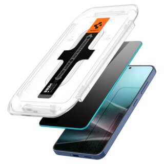 Spigen Glass tR EZ Fit Privacy Samsung Galaxy S25+ Plus / S24+ Plus betekintésgátló kijelzővédő üvegfólia felhelyező applikátorral - 2db
