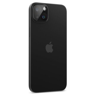 Spigen Glass tR Optik iPhone 14 / 14 Plus / 15 / 15 Plus kamerasziget lencsevédő üvegfólia - 2db - fekete
