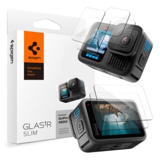 Spigen Glass tR Slim Multi Pack GoPro Hero 13 kijelzővédő üvegfólia