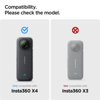 Spigen Glass.tR Slim S2P Insta 360 X4 kijelzővédő üvegfólia - 2db