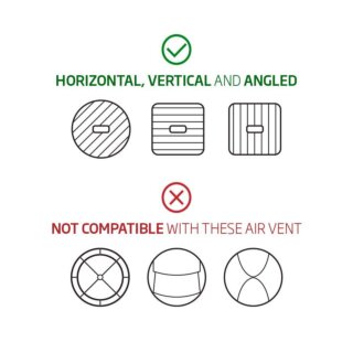 Spigen H12 mágneses autós tartó - szellőzőrácsra