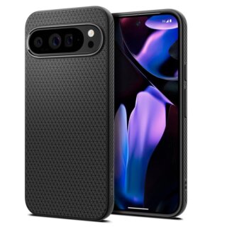 Spigen Liquid Air Google Pixel 9 Pro XL szilikon hátlap tok - fekete
