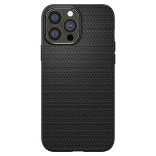 Spigen Liquid Air iPhone 13 Pro szilikon hátlap tok - fekete