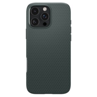 Spigen Liquid Air iPhone 16 Pro Max szilikon hátlap tok - zöld