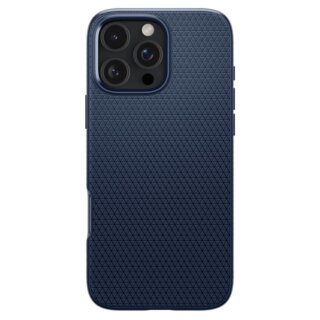 Spigen Liquid Air iPhone 16 Pro szilikon hátlap tok - kék