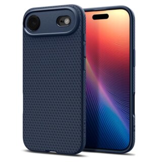 Spigen Liquid Air iPhone Air szilikon hátlap tok - kék