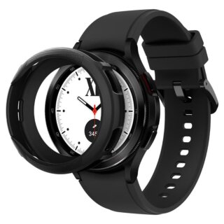 Spigen Liquid Air Samsung Galaxy Watch 4 Classic 42 mm szilikon tok - fekete