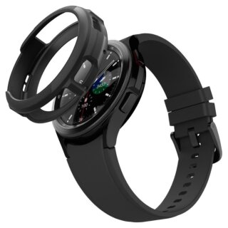 Spigen Liquid Air Samsung Galaxy Watch 4 Classic 42 mm szilikon tok - fekete