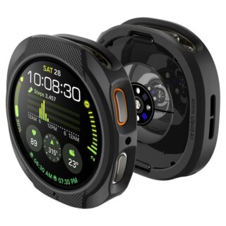 Spigen Liquid Air Samsung Galaxy Watch 8 40mm szilikon tok - fekete