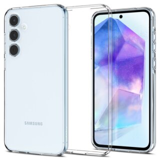Spigen Liquid Crystal Samsung Galaxy A55 szilikon hátlap tok - átlátszó