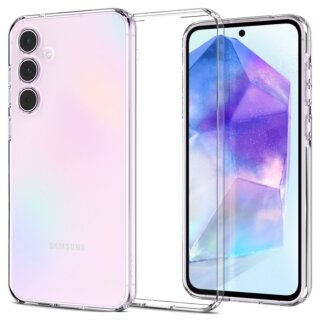 Spigen Liquid Crystal Samsung Galaxy A55 szilikon hátlap tok - átlátszó