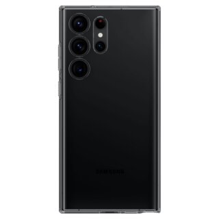 Spigen Liquid Crystal Samsung Galaxy S23 Ultra szilikon hátlap tok - szürke átlátszó