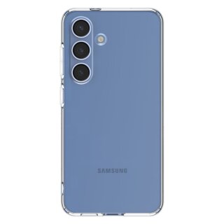 Spigen Liquid Crystal Samsung Galaxy S25+ Plus szilikon hátlap tok - átlátszó/csillámos