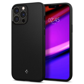 Spigen Mag Armor MagSafe iPhone 13 Pro Max hátlap tok - fekete