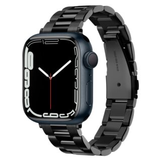 Spigen Modern Fit Apple Watch 42mm / 41mm / 40mm fém szíj - fekete