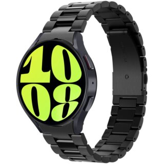 Spigen Modern Fit Samsung Galaxy Watch 6 (44mm) fém szíj - fekete