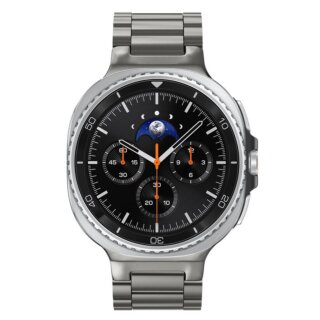 Spigen Modern Fit Titanium Samsung Galaxy Watch 8 / Classic 46mm / 44mm / 40mm titán szíj - ezüst