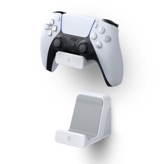 Spigen Playstation / XBOX / Nintendo Switch Pro kontroller fali tartó - 2db - fehér
