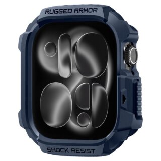 Spigen Rugged Armor 2 Apple Watch 42mm bumper szilikon tok - kék