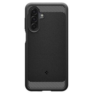 Spigen Rugged Armor Samsung Galaxy A17 4G / 5G szilikon hátlap tok - matt fekete