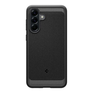Spigen Rugged Armor Samsung Galaxy A56 5G szilikon hátlap tok - matt fekete