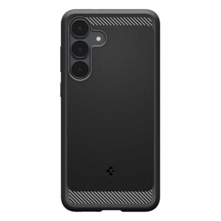 Spigen Rugged Armor Samsung Galaxy S25 FE szilikon hátlap tok - fekete