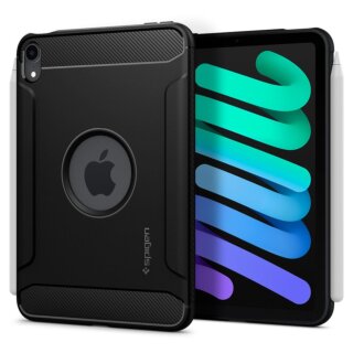 Spigen Rugged Armor iPad mini 7 (2024) / 6 (2021) 8,3” ütésálló hátlap tok - fekete